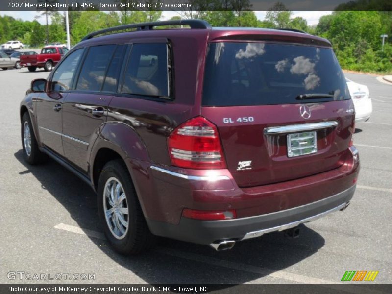 Barolo Red Metallic / Macadamia 2007 Mercedes-Benz GL 450