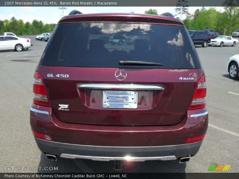 Barolo Red Metallic / Macadamia 2007 Mercedes-Benz GL 450