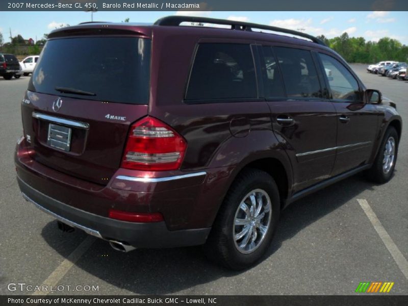 Barolo Red Metallic / Macadamia 2007 Mercedes-Benz GL 450