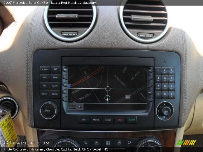 Barolo Red Metallic / Macadamia 2007 Mercedes-Benz GL 450