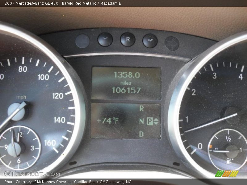 Barolo Red Metallic / Macadamia 2007 Mercedes-Benz GL 450
