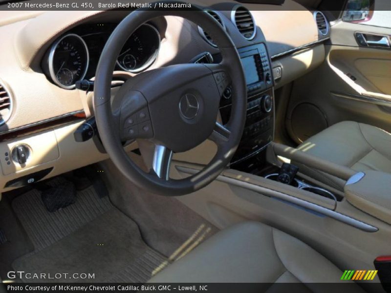 Barolo Red Metallic / Macadamia 2007 Mercedes-Benz GL 450