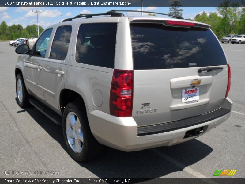 Gold Mist Metallic / Light Cashmere/Ebony 2007 Chevrolet Tahoe LTZ
