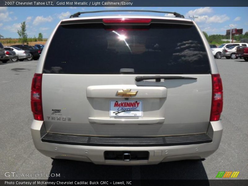Gold Mist Metallic / Light Cashmere/Ebony 2007 Chevrolet Tahoe LTZ