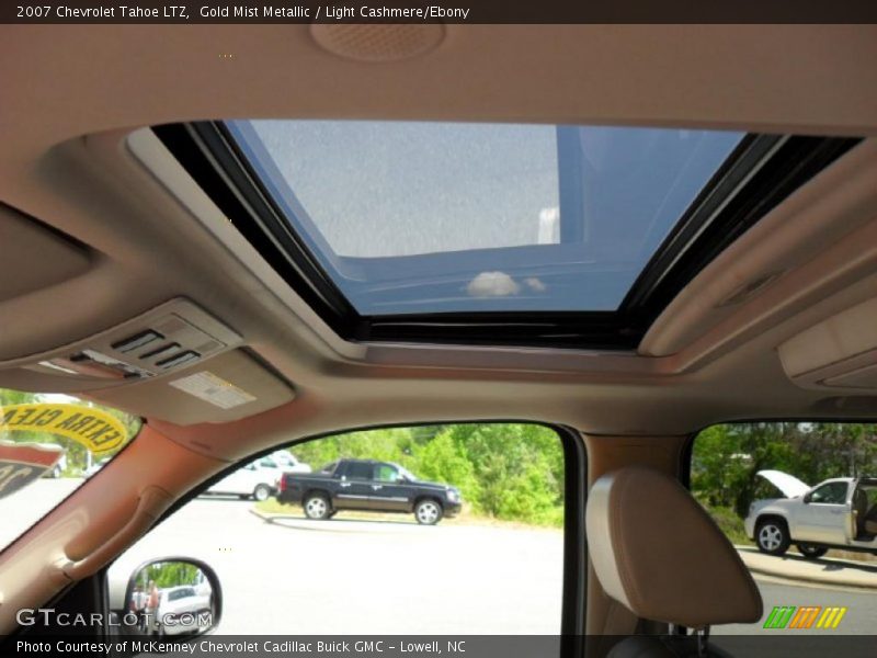 Gold Mist Metallic / Light Cashmere/Ebony 2007 Chevrolet Tahoe LTZ