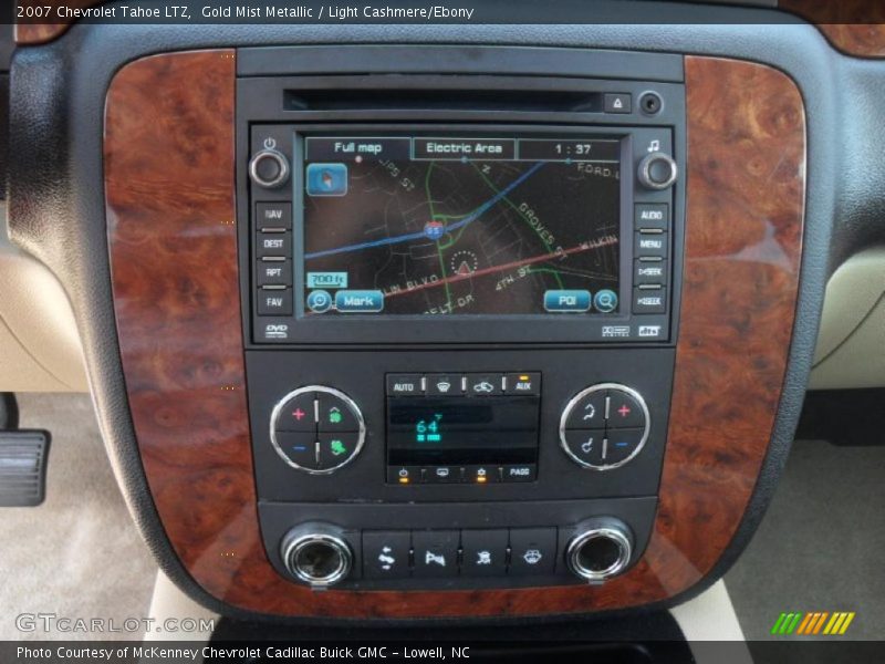 Gold Mist Metallic / Light Cashmere/Ebony 2007 Chevrolet Tahoe LTZ