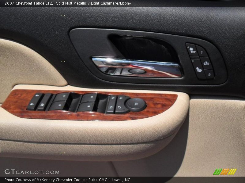 Gold Mist Metallic / Light Cashmere/Ebony 2007 Chevrolet Tahoe LTZ