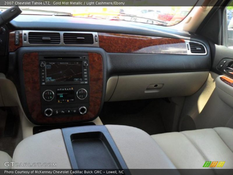 Gold Mist Metallic / Light Cashmere/Ebony 2007 Chevrolet Tahoe LTZ