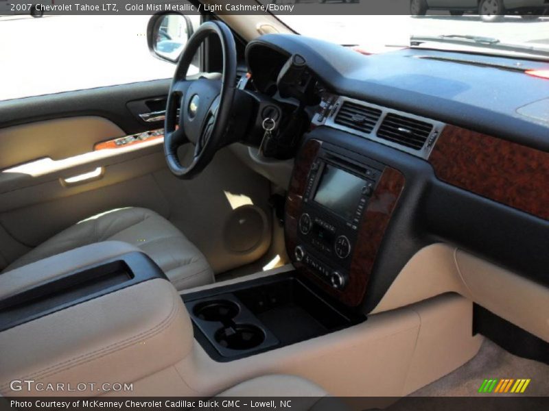 Gold Mist Metallic / Light Cashmere/Ebony 2007 Chevrolet Tahoe LTZ