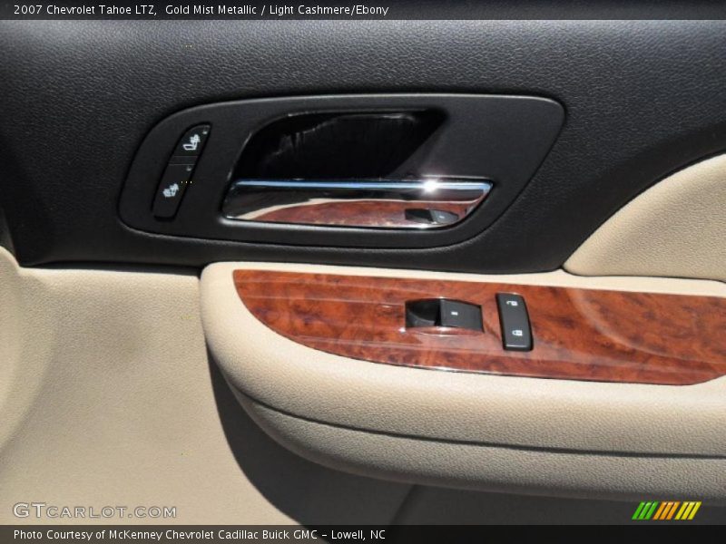 Gold Mist Metallic / Light Cashmere/Ebony 2007 Chevrolet Tahoe LTZ