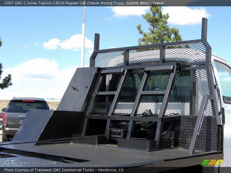 Summit White / Pewter 2007 GMC C Series TopKick C4500 Regular Cab Chassis Moving Truck