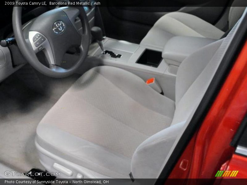 Barcelona Red Metallic / Ash 2009 Toyota Camry LE