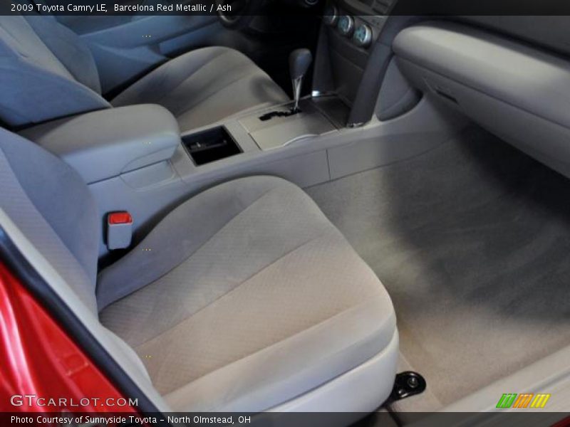 Barcelona Red Metallic / Ash 2009 Toyota Camry LE