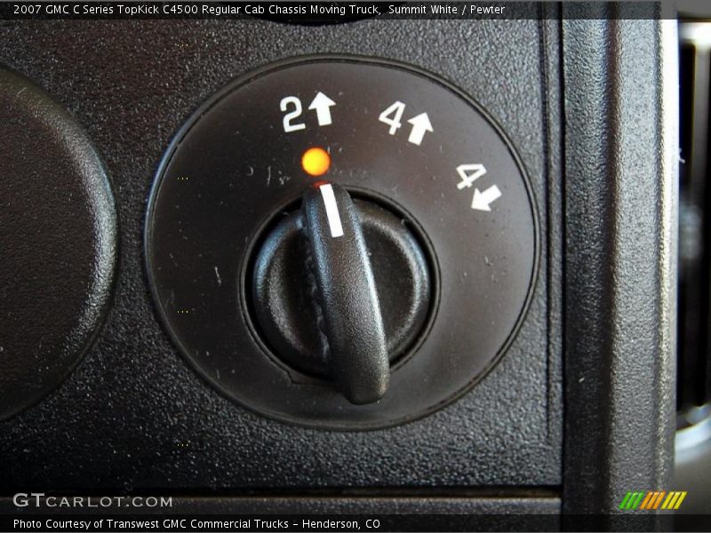 Controls of 2007 C Series TopKick C4500 Regular Cab Chassis Moving Truck