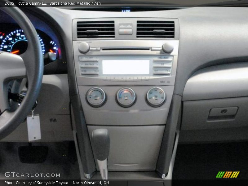 Barcelona Red Metallic / Ash 2009 Toyota Camry LE