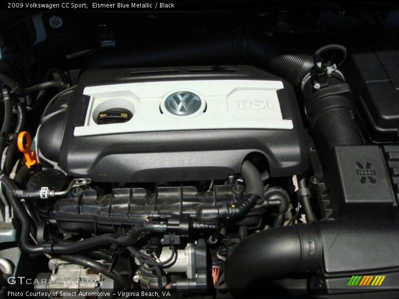  2009 CC Sport Engine - 2.0 Liter FSI Turbocharged DOHC 16-Valve 4 Cylinder