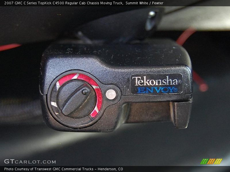 Summit White / Pewter 2007 GMC C Series TopKick C4500 Regular Cab Chassis Moving Truck