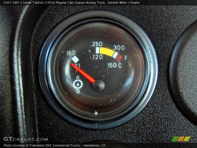 Summit White / Pewter 2007 GMC C Series TopKick C4500 Regular Cab Chassis Moving Truck