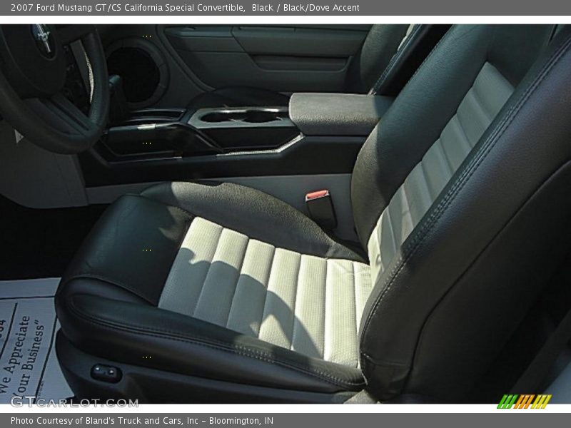 Black / Black/Dove Accent 2007 Ford Mustang GT/CS California Special Convertible