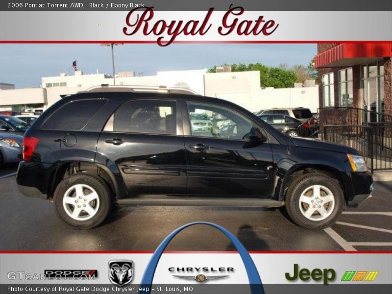 Black / Ebony Black 2006 Pontiac Torrent AWD