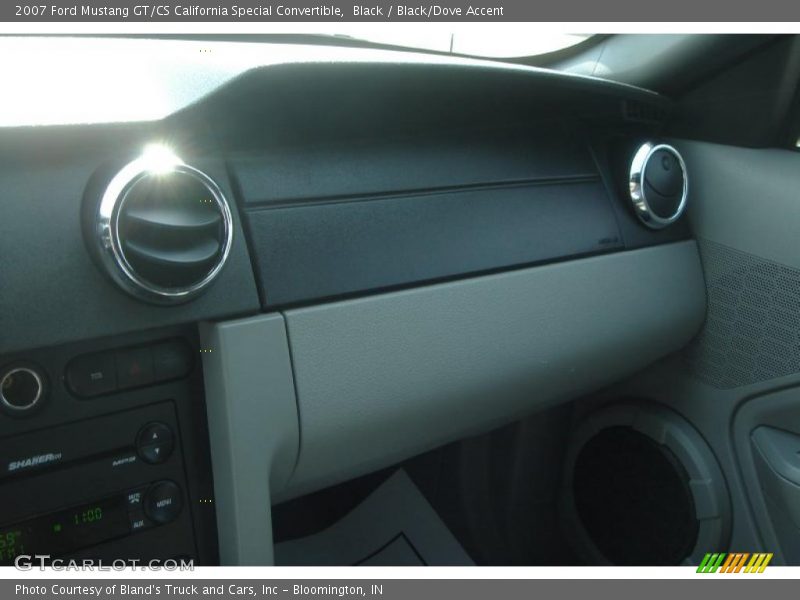Black / Black/Dove Accent 2007 Ford Mustang GT/CS California Special Convertible
