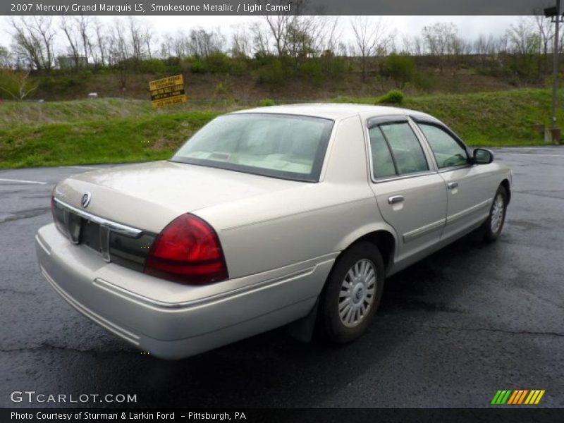 Smokestone Metallic / Light Camel 2007 Mercury Grand Marquis LS