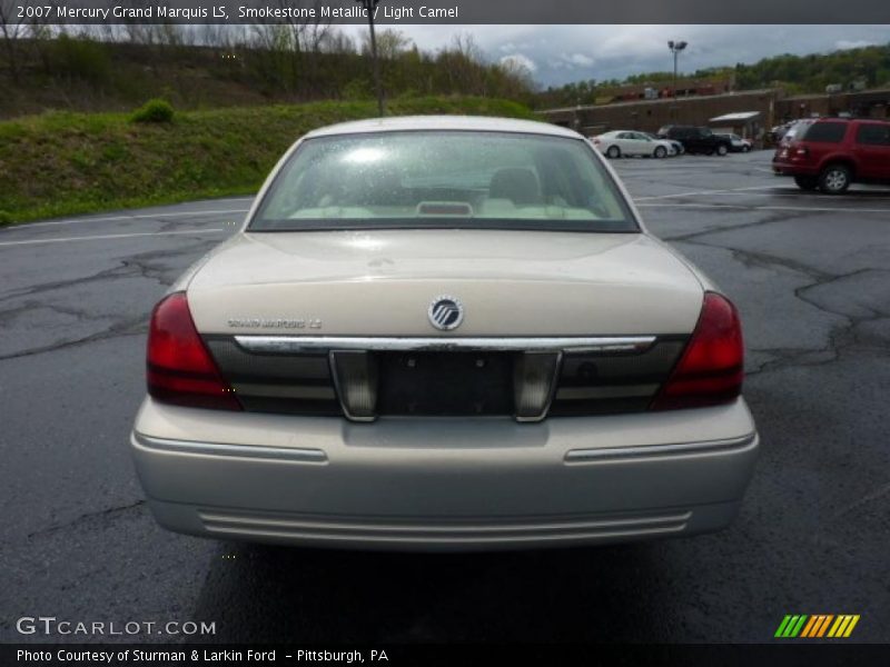 Smokestone Metallic / Light Camel 2007 Mercury Grand Marquis LS