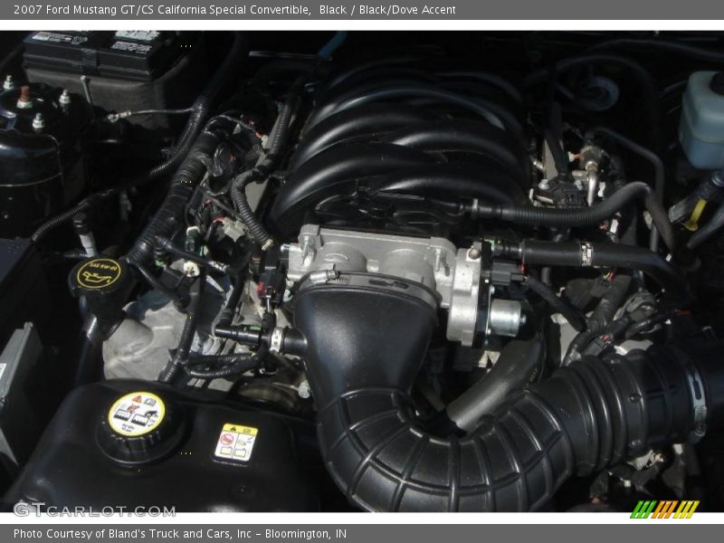 Black / Black/Dove Accent 2007 Ford Mustang GT/CS California Special Convertible
