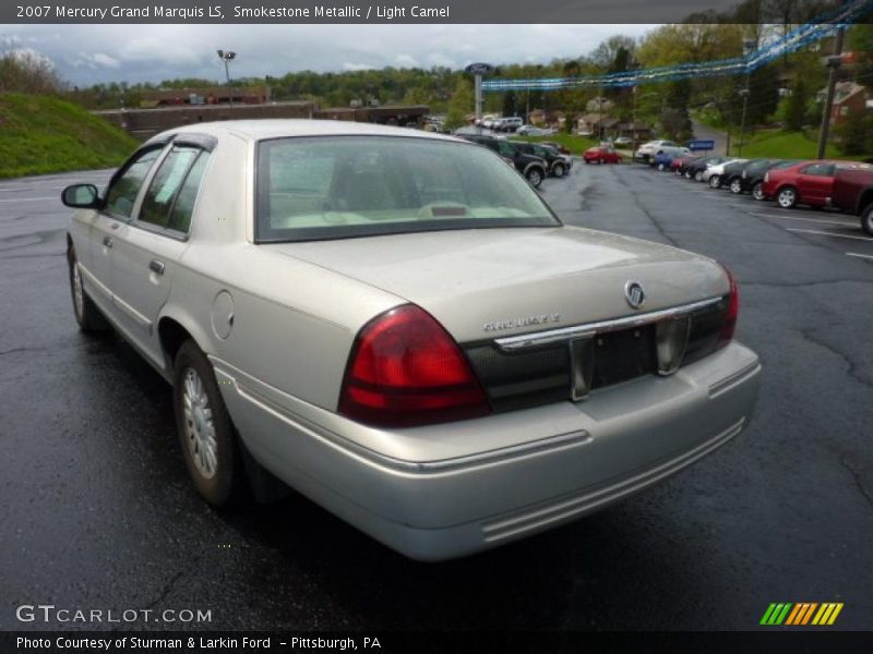 Smokestone Metallic / Light Camel 2007 Mercury Grand Marquis LS