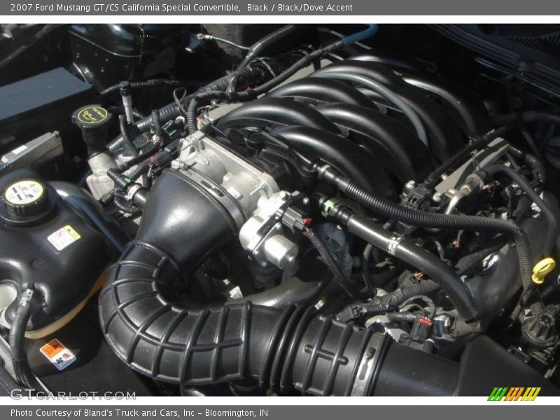 Black / Black/Dove Accent 2007 Ford Mustang GT/CS California Special Convertible
