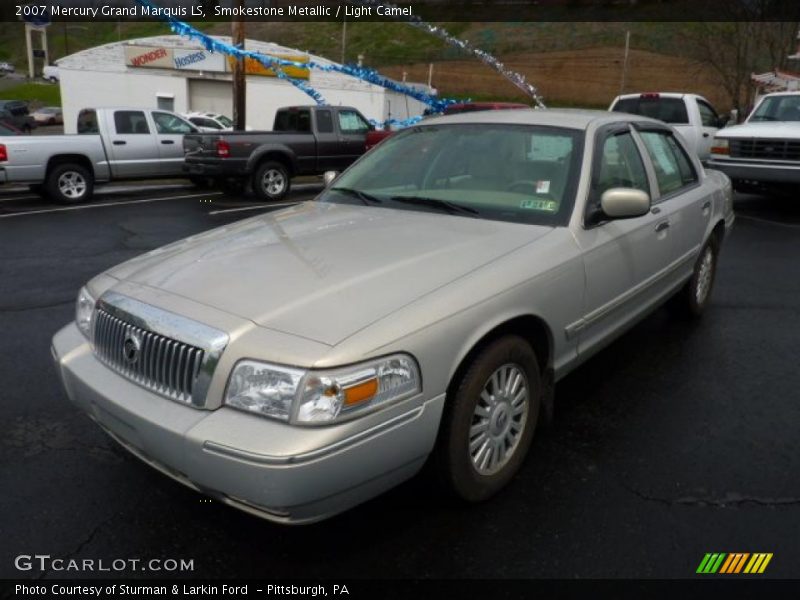 Smokestone Metallic / Light Camel 2007 Mercury Grand Marquis LS
