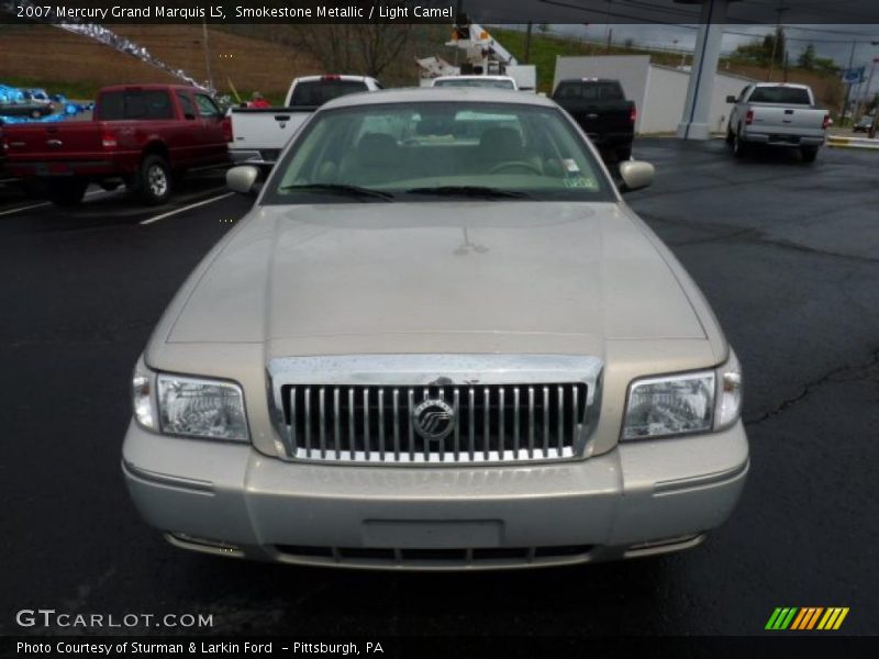 Smokestone Metallic / Light Camel 2007 Mercury Grand Marquis LS