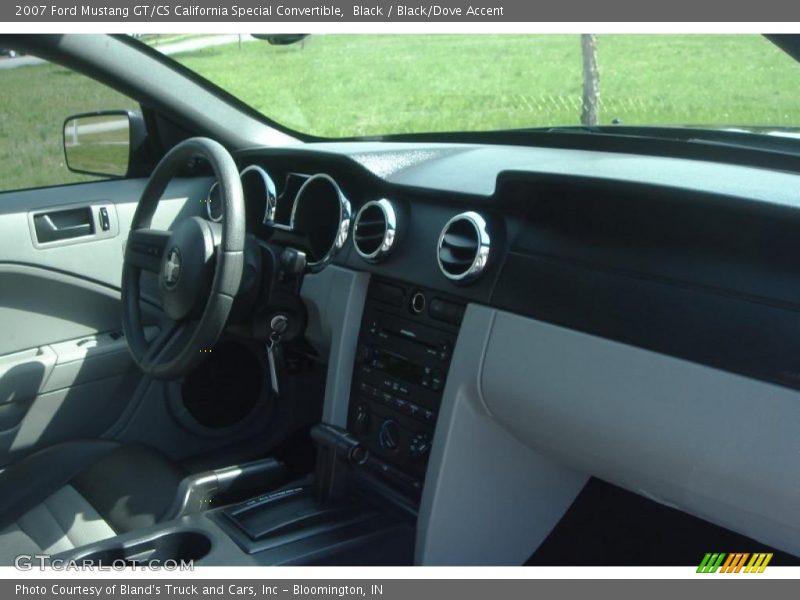 Black / Black/Dove Accent 2007 Ford Mustang GT/CS California Special Convertible