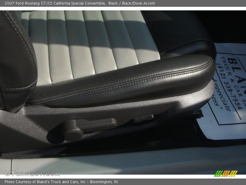 Black / Black/Dove Accent 2007 Ford Mustang GT/CS California Special Convertible