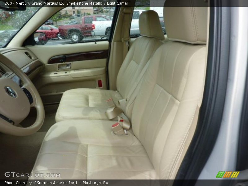 Smokestone Metallic / Light Camel 2007 Mercury Grand Marquis LS