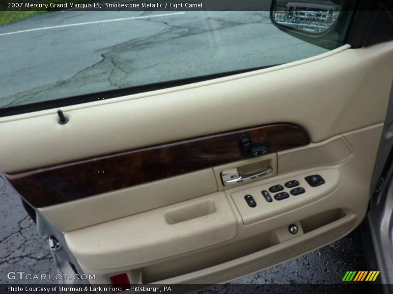 Smokestone Metallic / Light Camel 2007 Mercury Grand Marquis LS