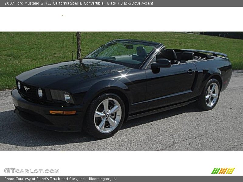 Black / Black/Dove Accent 2007 Ford Mustang GT/CS California Special Convertible