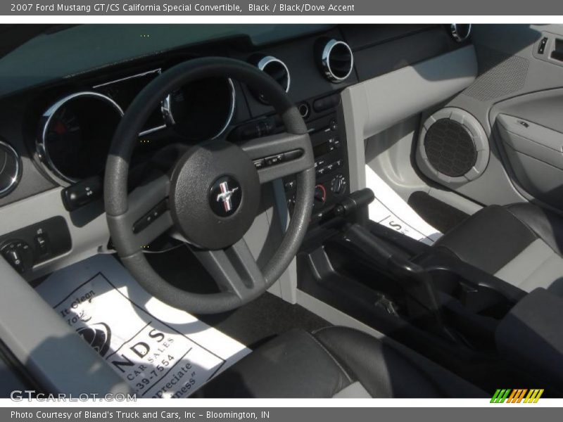 Black / Black/Dove Accent 2007 Ford Mustang GT/CS California Special Convertible