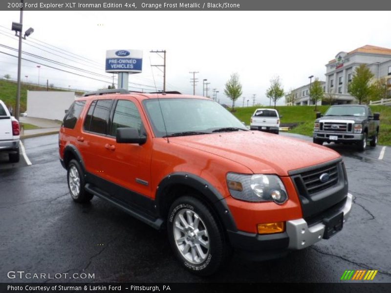 Front 3/4 View of 2008 Explorer XLT Ironman Edition 4x4
