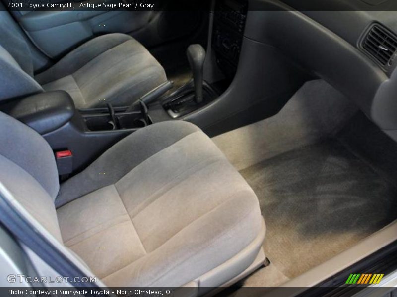 Antique Sage Pearl / Gray 2001 Toyota Camry LE
