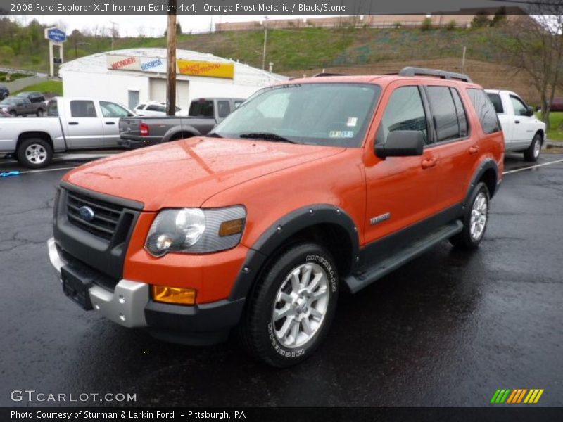 Front 3/4 View of 2008 Explorer XLT Ironman Edition 4x4