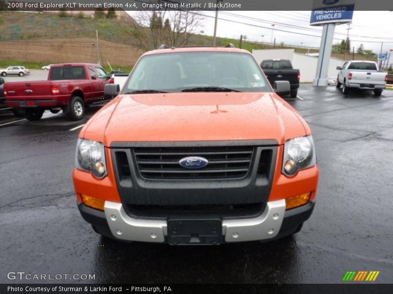 Orange Frost Metallic / Black/Stone 2008 Ford Explorer XLT Ironman Edition 4x4