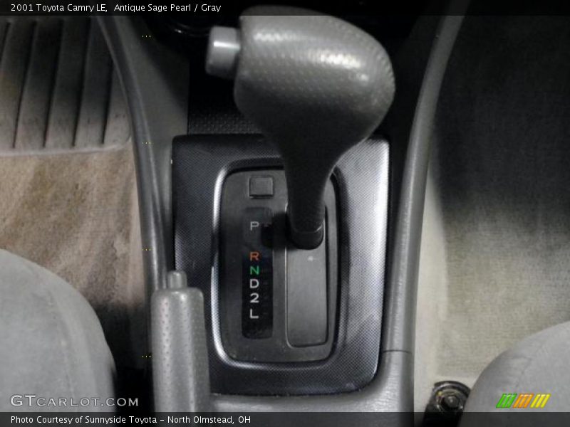 Antique Sage Pearl / Gray 2001 Toyota Camry LE