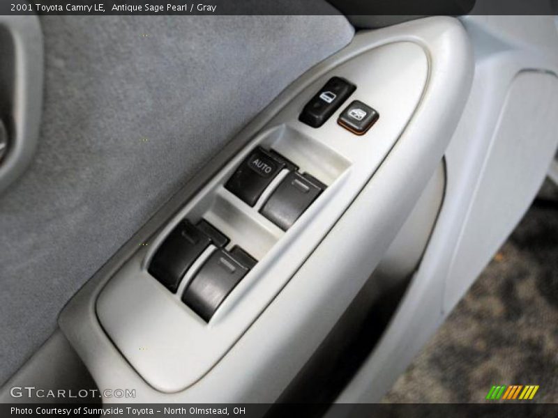 Antique Sage Pearl / Gray 2001 Toyota Camry LE