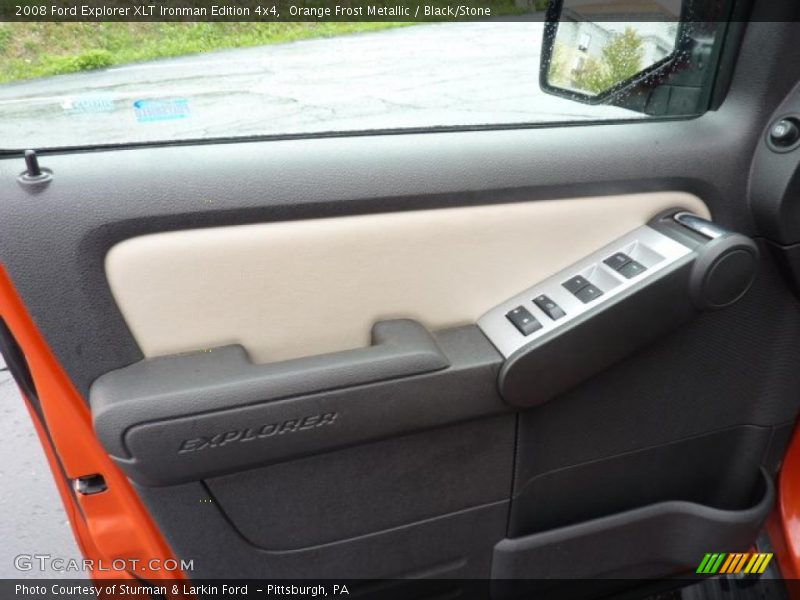 Orange Frost Metallic / Black/Stone 2008 Ford Explorer XLT Ironman Edition 4x4