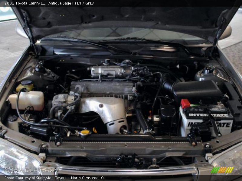 Antique Sage Pearl / Gray 2001 Toyota Camry LE