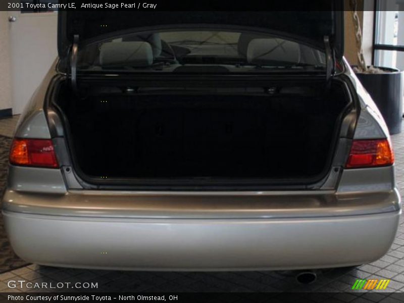 Antique Sage Pearl / Gray 2001 Toyota Camry LE