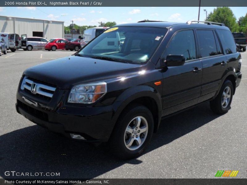 Nighthawk Black Pearl / Gray 2006 Honda Pilot EX-L