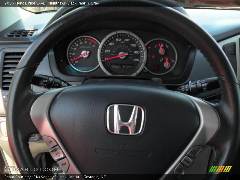 Nighthawk Black Pearl / Gray 2006 Honda Pilot EX-L