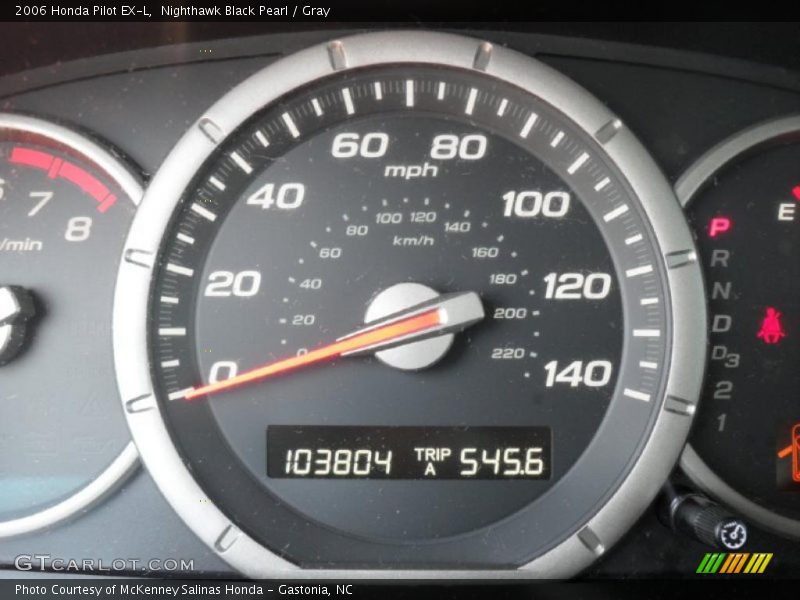 Nighthawk Black Pearl / Gray 2006 Honda Pilot EX-L